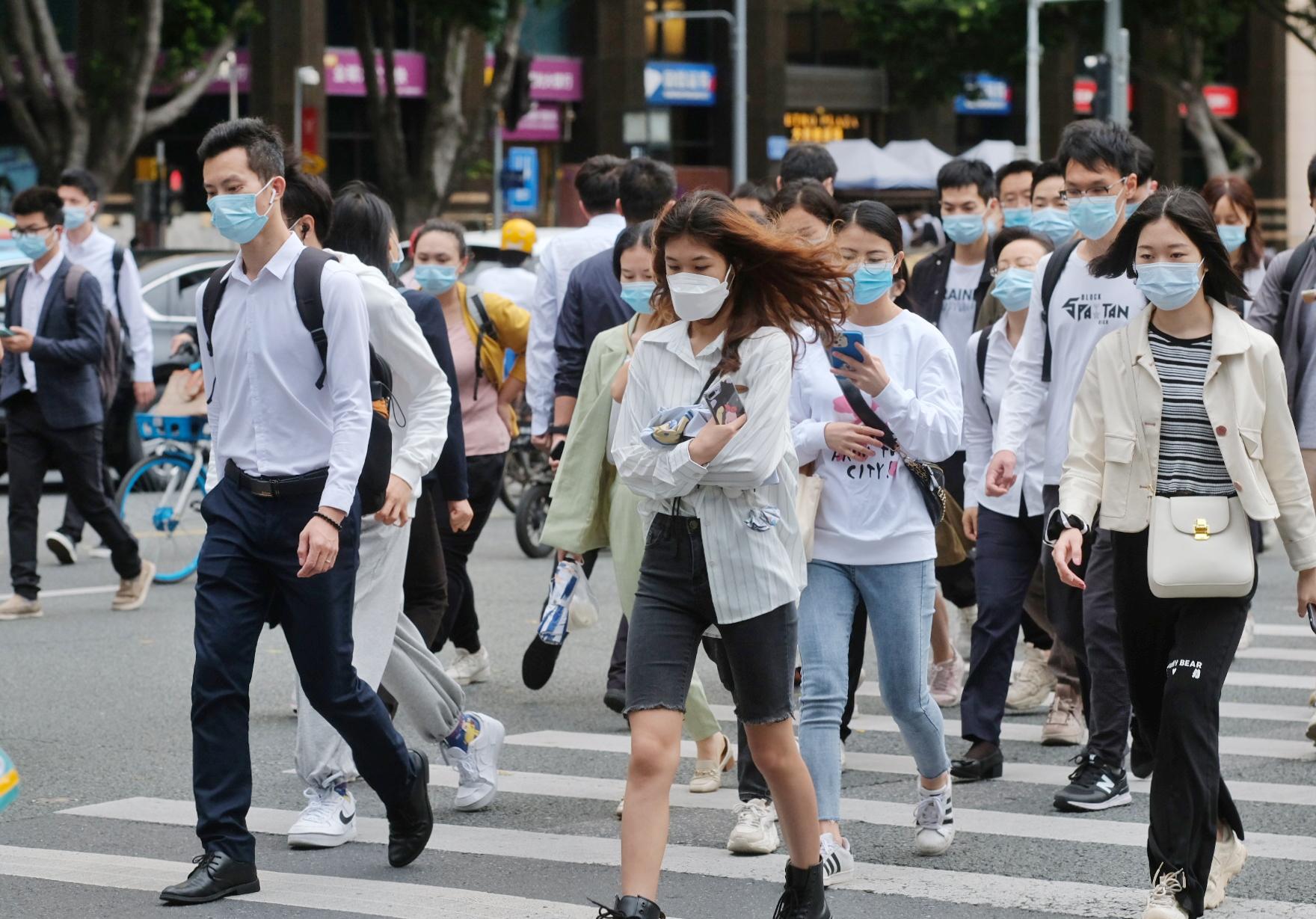 最新冷空气影响下的广东